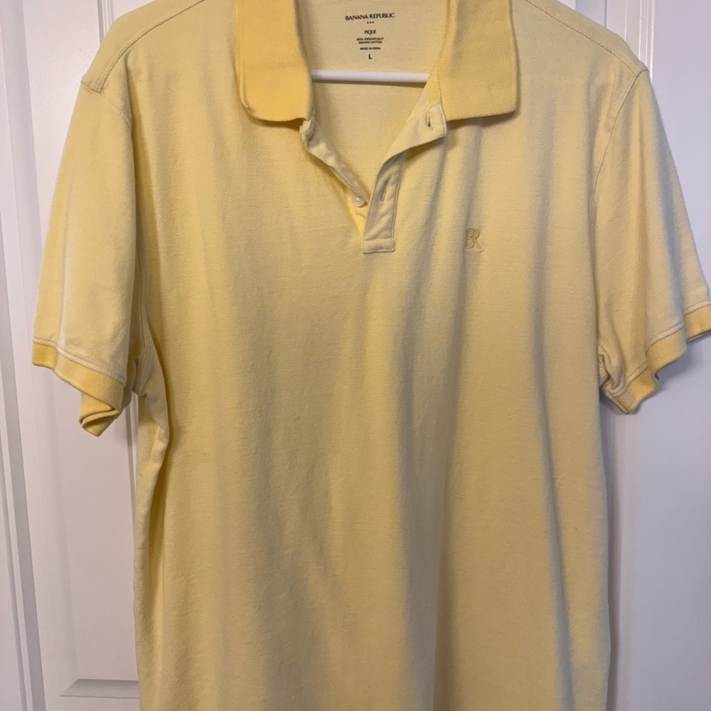 Banana Republic Pique Polo Shirt